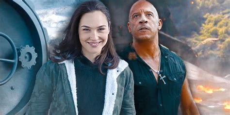 Gal Gadot And Vin Diesel