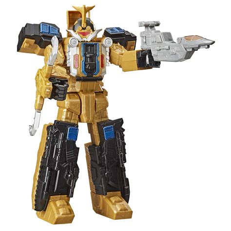 Buy POWER RANGERS Beast Morphers Beast Wrecker Zord 10-Inch Action Figure Toy Inspired by Gold ...