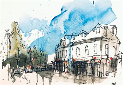 Urban Sketching Watercolours - Taunton based Marketing professional and ...