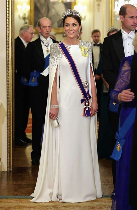 Kate, the Princess of Wales, dazzles in Lover's Knot Tiara at state ...