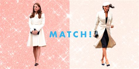 Meghan Markle and Kate Middleton Are Fashion Twins - Kate and Meghan ...