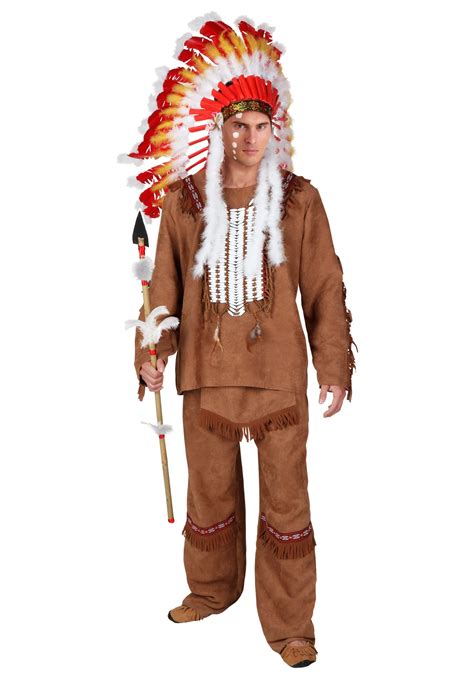 Deluxe Native American Costume for Men