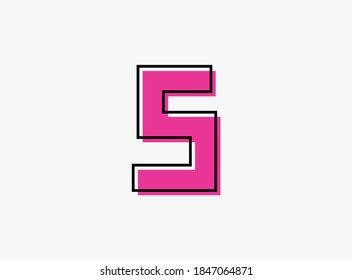 S Font Letter Made Black Frame Stock Vector (Royalty Free) 1847064871 | Shutterstock