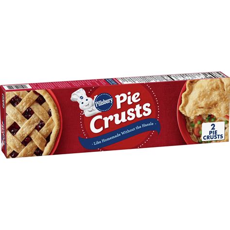 Pillsbury Premade Refrigerated Pie Crusts, 2 Count - Walmart.com - Walmart.com