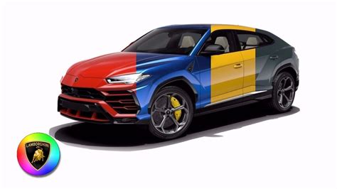 2019 LAMBORGHINI URUS COLORS - YouTube