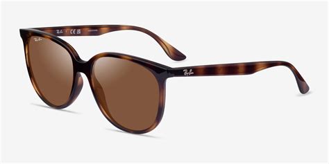 Ray-Ban RB4378 - Round Tortoise Frame Sunglasses For Women ...