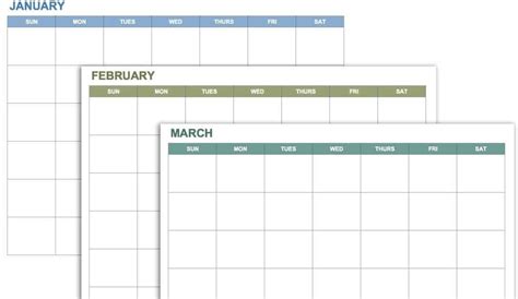 Interactive Calendar Template | PDF Template