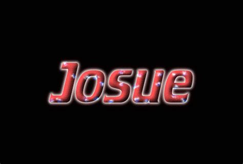 Josue Logo | Free Name Design Tool from Flaming Text