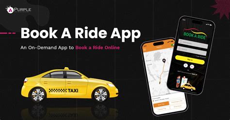 Book A Ride - Taxi Mobile App Solution Portfolio