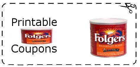 Printable Folgers Coffee Coupons | Printable Grocery Coupons