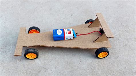 cardboard car-how to make a cardboard electric car at home. - YouTube