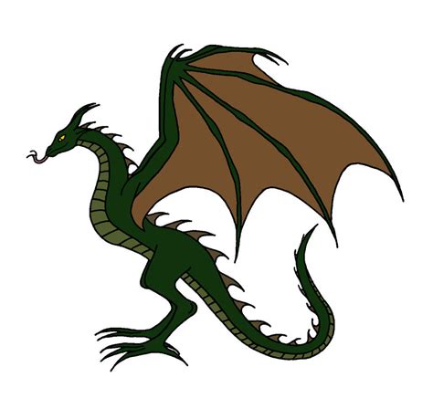 Green Wyvern by Jakegothicsnake on DeviantArt