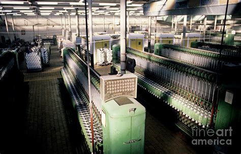 Interior of a textile factory Photograph by Sami Sarkis - Fine Art America