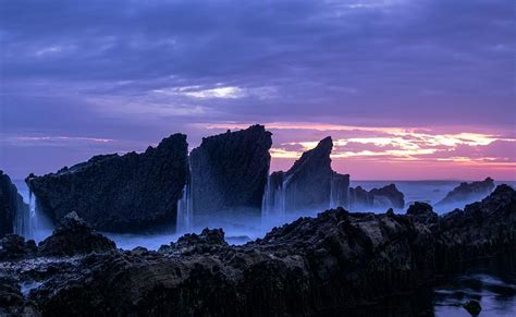 Sunset In Sawarna Beach Photograph by Sally Widjaja - Fine Art America