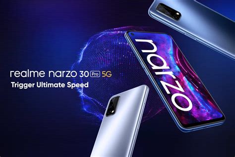 Realme Narzo 30 Pro 5G launched as India’s most affordable 5G phone ...