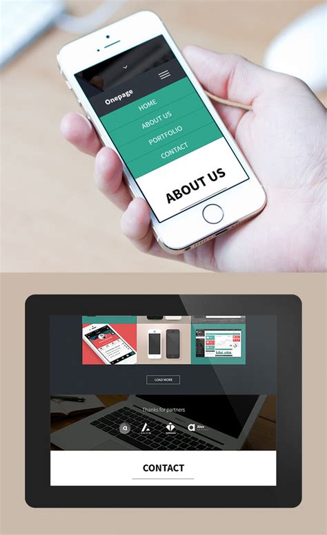 Free HTML5 OnePage Responsive Template – Creative Alys