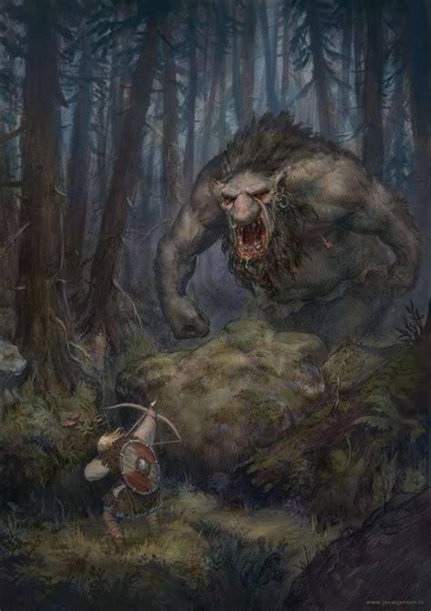 Forrest Troll Fantasy Magic, High Fantasy, Fantasy Rpg, Medieval ...