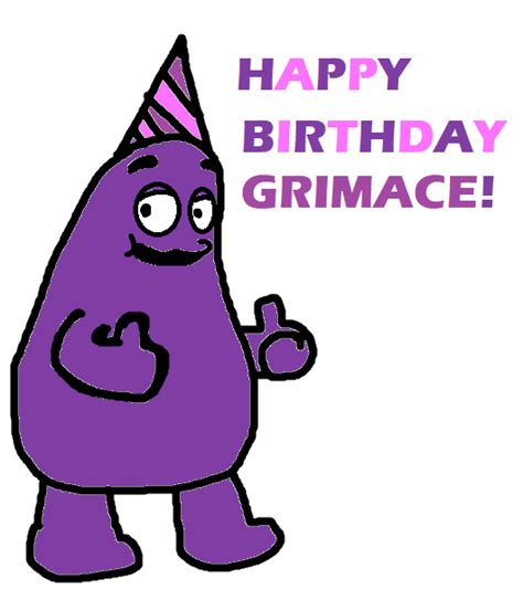 Happy Birthday Grimace! by Flapfuckingjackz9 on Newgrounds