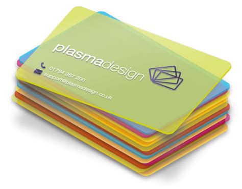 Plastic Business Cards — PlasmaDesign