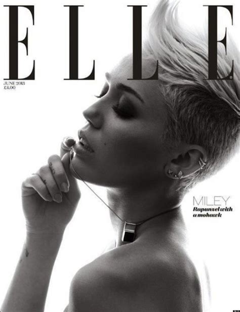 Miley Cyrus Cover Shoot For Elle UK: Behind The Scenes With The Singer ...