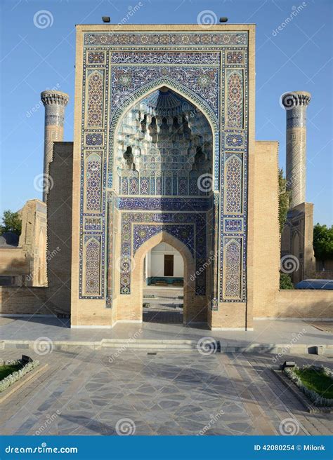 Ancient Mausoleum Of Tamerlane In Samarkand Stock Photo - Image: 42080254