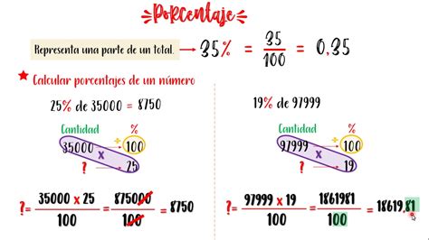 Porcentaje - Regla de 3 simple directa - YouTube