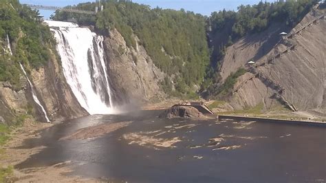 Cable car at Montmorency falls - YouTube