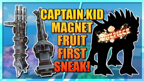 Eustass Kid Magnet Fruit First Sneak Peek in A One Piece Game - YouTube