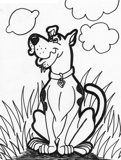 Free Printable Scooby Doo Coloring Pages For Kids