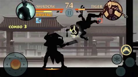 Shadow Fight 2 - Lynx's Claws vs Hermit - YouTube