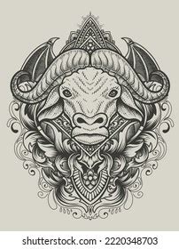 3,748 Buffalo Head Outline Images, Stock Photos & Vectors | Shutterstock