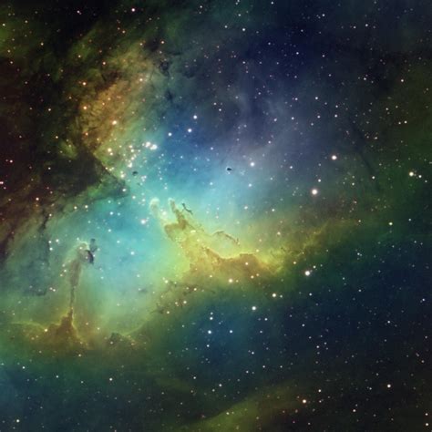 Eagle Nebula in Narrowband : r/astrophotography
