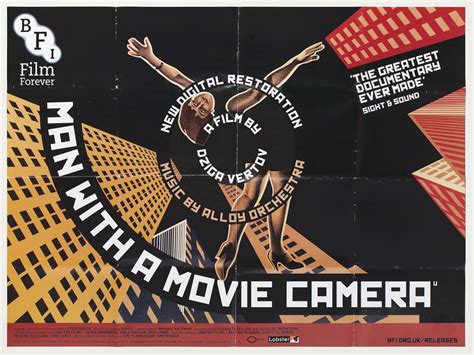 Man with a Movie Camera Original R2015 British Quad Movie Poster ...