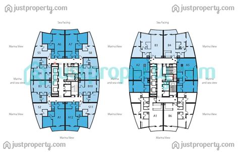 Bay Central Dubai Marina Floor Plans - floorplans.click