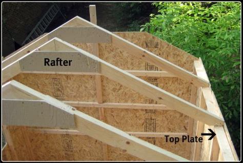 sheds farming: How to build roof trusses for 10x12 shed