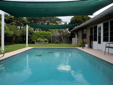 Pool Shade Sails - DIY Costs and Setup - YouTube