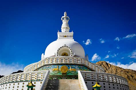 Shanti Stupa Ladakh Region Stock Photo - Download Image Now - iStock