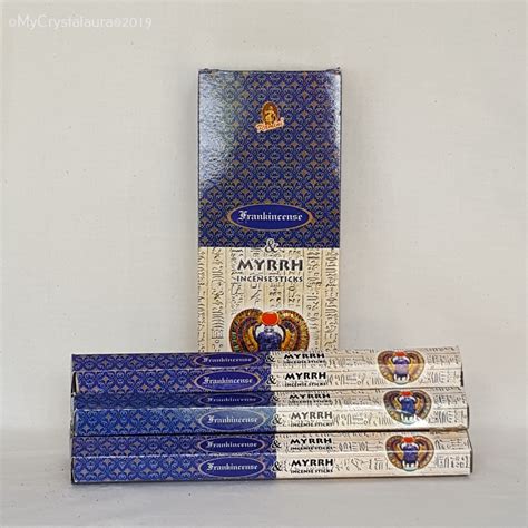 Frankincense & Myrrh Incense Sticks - Kamini Incense - My CrystalAura