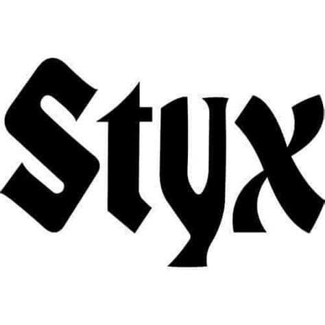 Styx Band Logo Decal Sticker - STYX-BAND-LOGO-DECAL