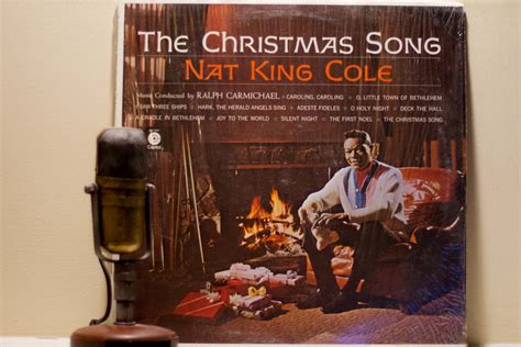 Nat King Cole Christmas Vinyl Record Album 1960s by DropTheNeedle