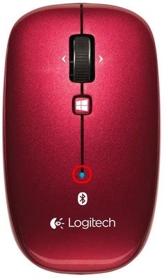 Logitech Bluetooth Mouse M557 for PC Red | Blue Tooth Mouse Tech