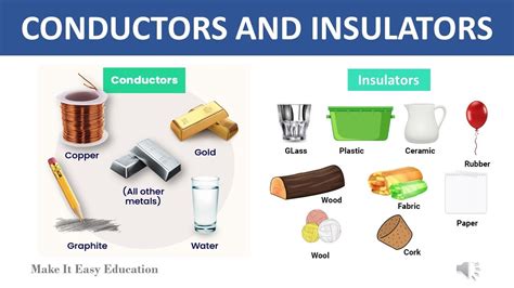 Example Of Conductor And Insulator