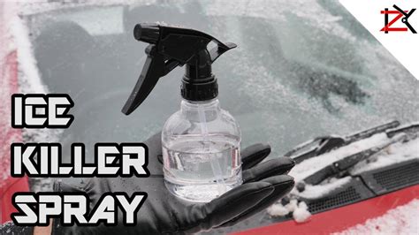 How To Make A Homemade De-Icer Spray/DeFrost Your Car | Cheap With Results - YouTube