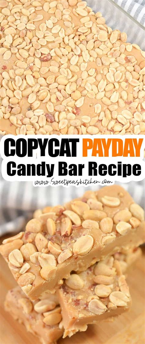 Payday Candy Bars | Recipe | Payday candy, Payday candy bar, Peanut recipes