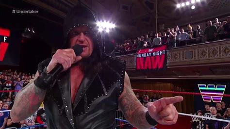 VIDEO: The Undertaker Appears On WWE Raw 25, Delivers Ominous Promo | WrestlingNewsSource.Com