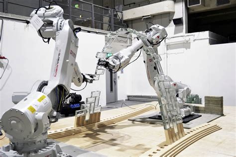 Robots and humans collaborate to revolutionize architecture