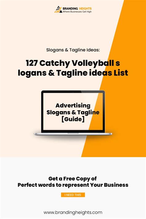 127 Catchy Volleyball slogans & Tagline ideas List - Branding Heights