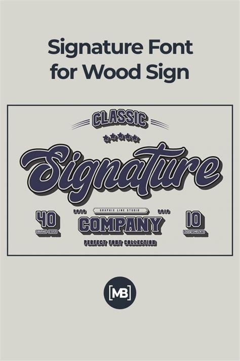 35+ Best Fonts for Wood Signs in 2021. Best Free and Premium Fonts