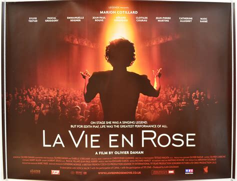 La Vie En Rose - Original Cinema Movie Poster From pastposters.com British Quad Posters and US 1 ...