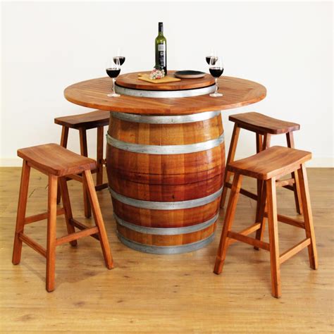 Wine Barrel Bar - Made by Wohlers